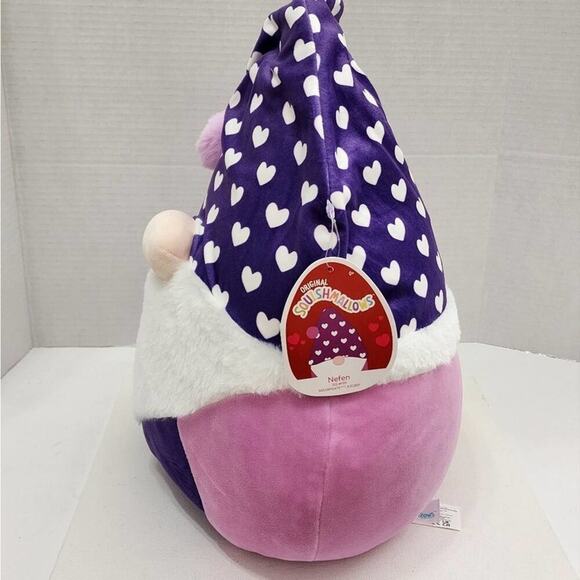 SQUISHMALLOWS Nefen 12" purple and pink wizard new!!! - Picture 4 of 4
